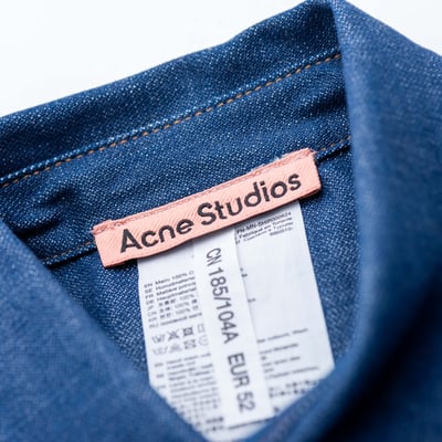 Acne Studios 丹寧襯衫 藍4