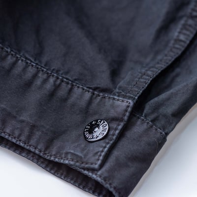 Stone Island 水洗工裝襯衫外套 黑8
