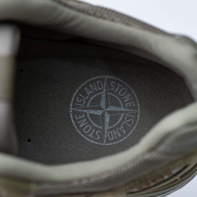 Stone Island x New Balance 991v2 英製運動鞋 軍綠10