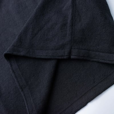 Stone Island 下擺無縮針織衛衣 黑4