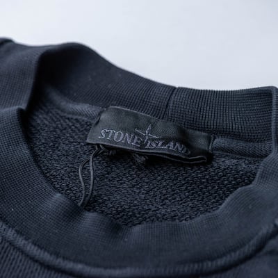 Stone Island Ghost 幽靈重磅有機棉衛衣 黑6