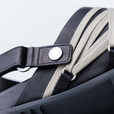 Rick Owens 主線 Megalaced mule 小牛皮拖鞋 黑8