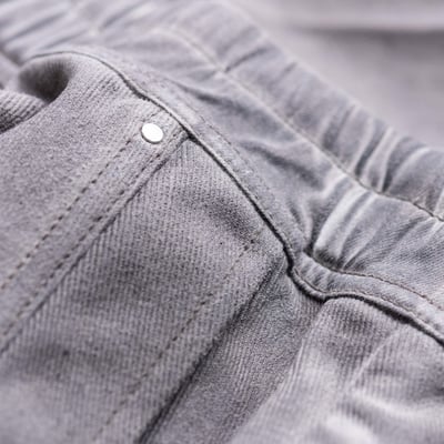 Rick Owens DRKSHDW Geth Bela 丹寧喇叭褲 塵灰6