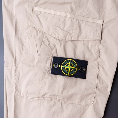 [ Stone Island ] 30803 STRETCH COTTON TELA 'PARACADUTE' 2 POCKET PANT 米色6