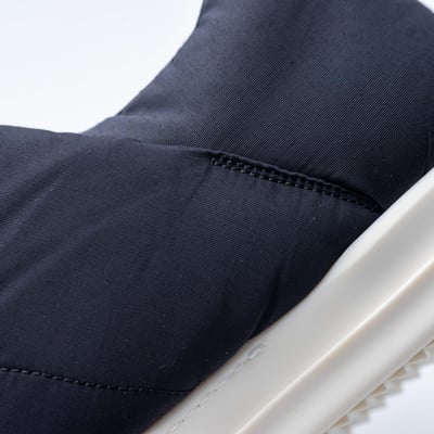 Rick Owens DRKSHDW 副線 puffer slip-on 懶人鞋 黑9