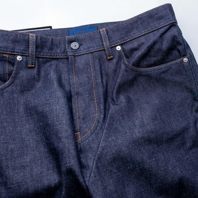 Stone Island 丹寧系列 寬版牛仔褲 原色4