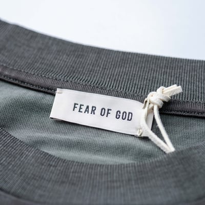 Fear of god Relax 短袖 墨綠5