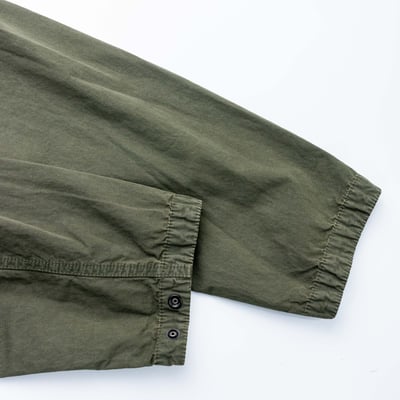 Stone Island 112WN 抗撕裂水洗工作襯衫 軍綠7