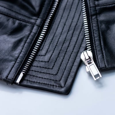 Rick Owens 主線 Bauhaus 做舊皮革飛行外套 黑5