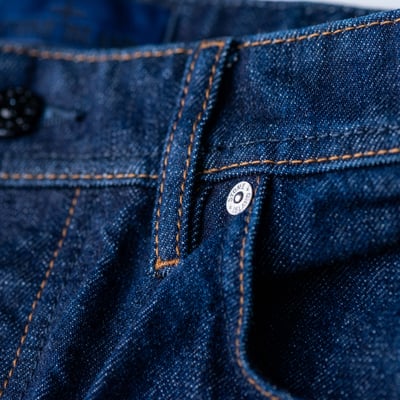 Stone Island 寬鬆水洗牛仔褲 藍7