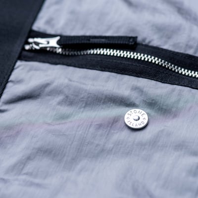 Stone Island 金屬尼龍羅盤托特包 灰7