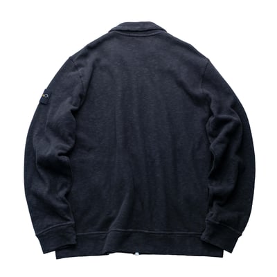 Stone Island 立領棉外套 黑2