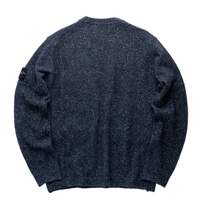 Stone Island RWS 厚針織衛衣 星空黑2