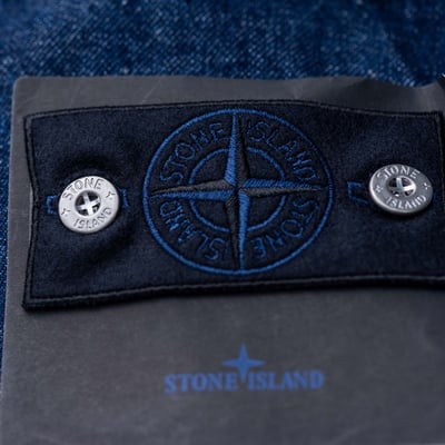 Stone Island 單寧系列 水洗牛仔外套 藍4