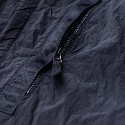 Stone Island 金屬尼龍短袖襯衫 黑7