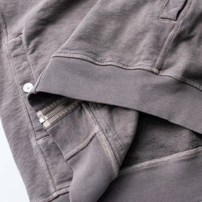 Stone Island 連帽棉外套 鴿灰色5