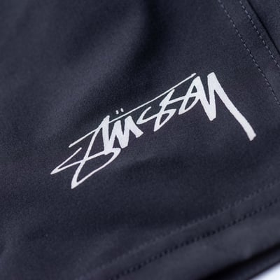 Stussy 運動短褲 黑5