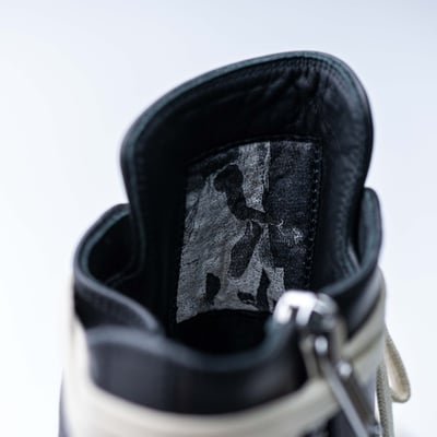 Rick Owens 主線 Creep 高筒小牛皮 白頭 黑8