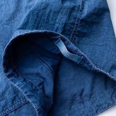 Stone Island 丹寧系列 半拉鏈衝鋒外套 靛色8