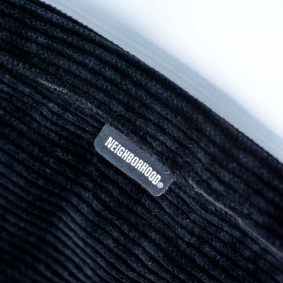 Neiborhood 燈芯絨長褲 黑6