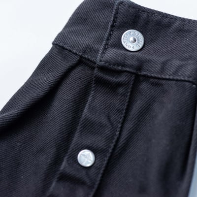 Stone Island 單寧系列 單寧襯衫外套 黑5