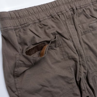 Rick Owens DRKSHDW Berlin 抽繩綿長褲 灰褐色5