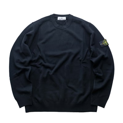 Stone Island RWS 羊毛薄針織衛衣 黑1