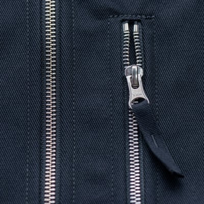 Stone Island COTTON NYLON DRILL 斜紋襯衫外套 黑色6