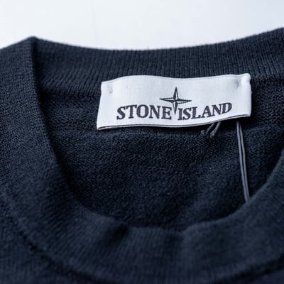 Stone Island RWS 羊毛薄針織衛衣 黑3