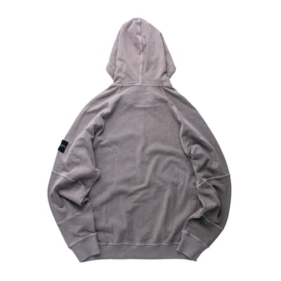 Stone Island 連帽棉外套 鴿灰色2