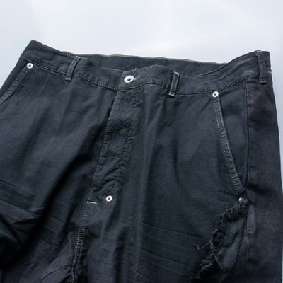 Rick Owens 主線 Joris 寬版牛仔褲 黑8