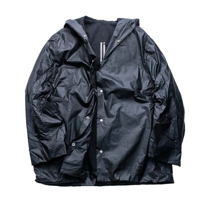 Rick Owens Cropped MAC 連帽壓扣外套 黑3