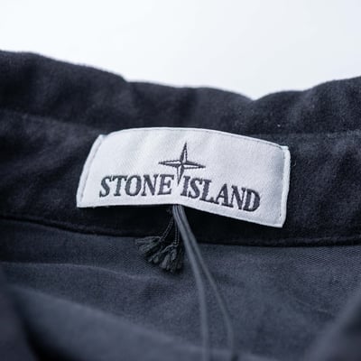 Stone Island Moleskin 襯衫外套 黑5
