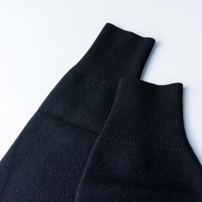 SSSTEIN EXTRA FINE WOOL KNIT SKIPPER 半開領羊毛襯衫 黑6