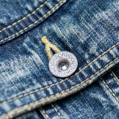 Neighborhood SAVAGE DENIM LINED JACKET8