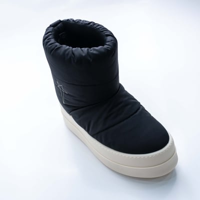 Rick Owens DRKSHDW Mega Bumper Lunar biker boots 副線五芒星高筒靴 黑4