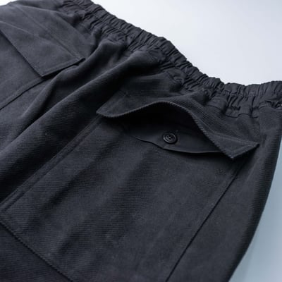 Rick Owens 主線 抽繩工作長褲 黑6