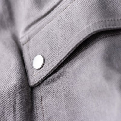 Rick Owens DRKSHDW Geth Bela 丹寧喇叭褲 塵灰9