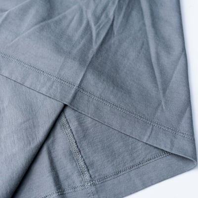 Rick Owens 主線 Brad 棉短袖 灰色4