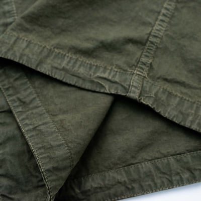 Stone Island 112WN 抗撕裂水洗工作襯衫 軍綠8