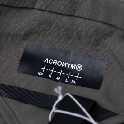 [ Acronym ] J97-M Nylon Stretch Contour Jacket 灰色10