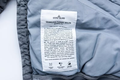 Stone Island Seamless Tunnel 羽絨飛行外套 灰6