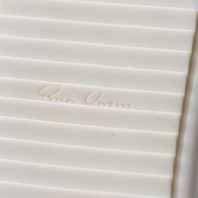 Rick Owens 主線 小牛皮 Megalace 麂皮 Ramones 奶白9