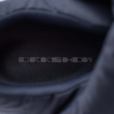 Rick Owens DRKSHDW 副線 puffer slip-on 懶人鞋 黑7