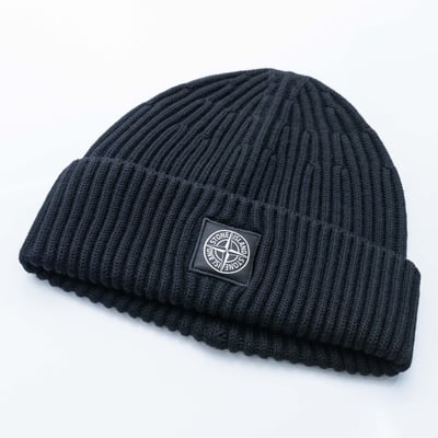 Stone Island RWS 毛帽 黑3
