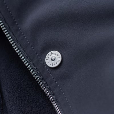 Stone Island 內刷絨軟殼外套 黑4