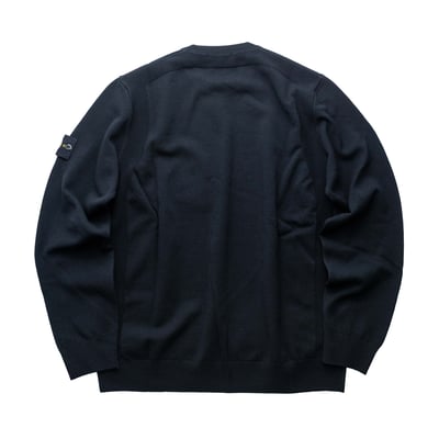 Stone Island RWS 羊毛薄針織衛衣 黑2