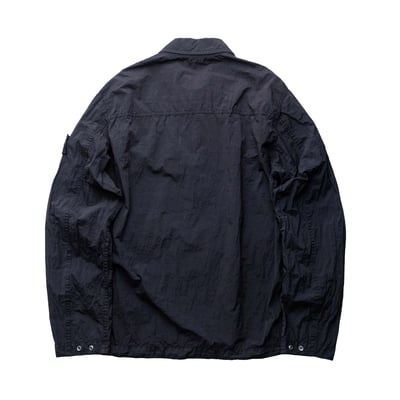 Stone Island 金屬尼龍襯衫 黑2