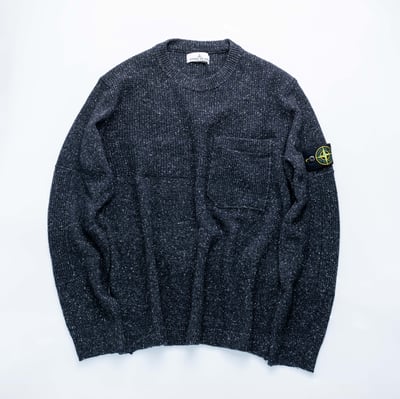 Stone Island RWS 厚針織衛衣 星空黑3