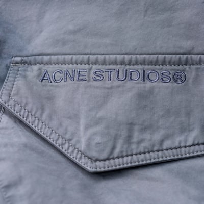 Acne Studios 染色羽絨飛行外套 灰色6
